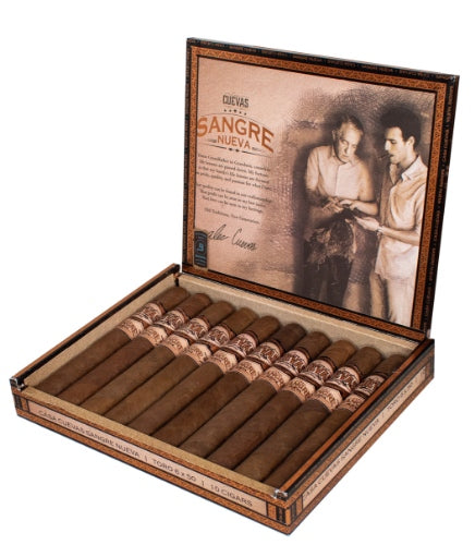 20 Minutes Casa Cuevas Sangre Nueva Robusto - Shop Cigars Now - - Dominican Republic, Ecuadorian Cameroon, Full, Robusto