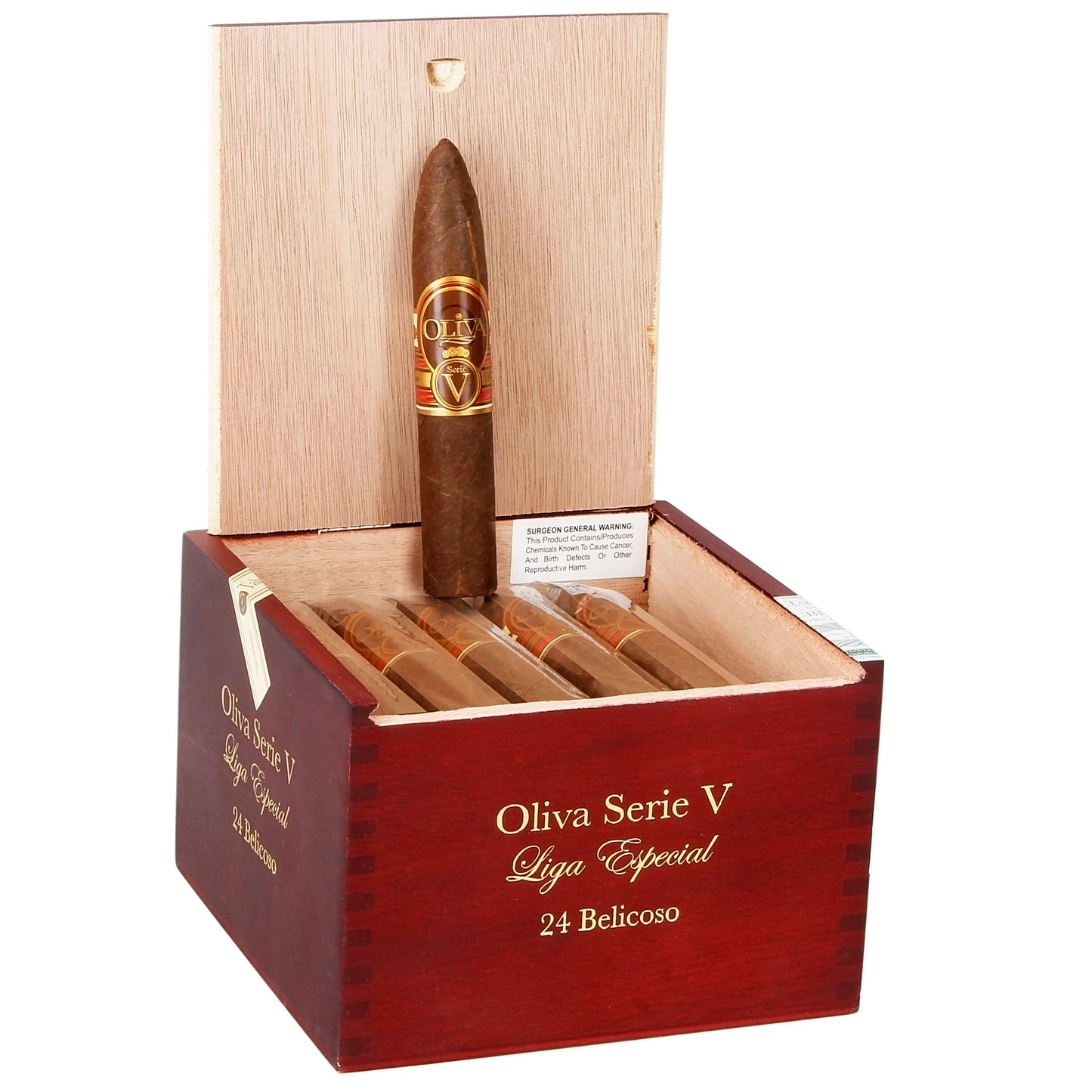 Oliva Serie V Belicoso - Shop Cigars Now - - Full, Nicaragua, Sungrown Wrapper, Torpedo