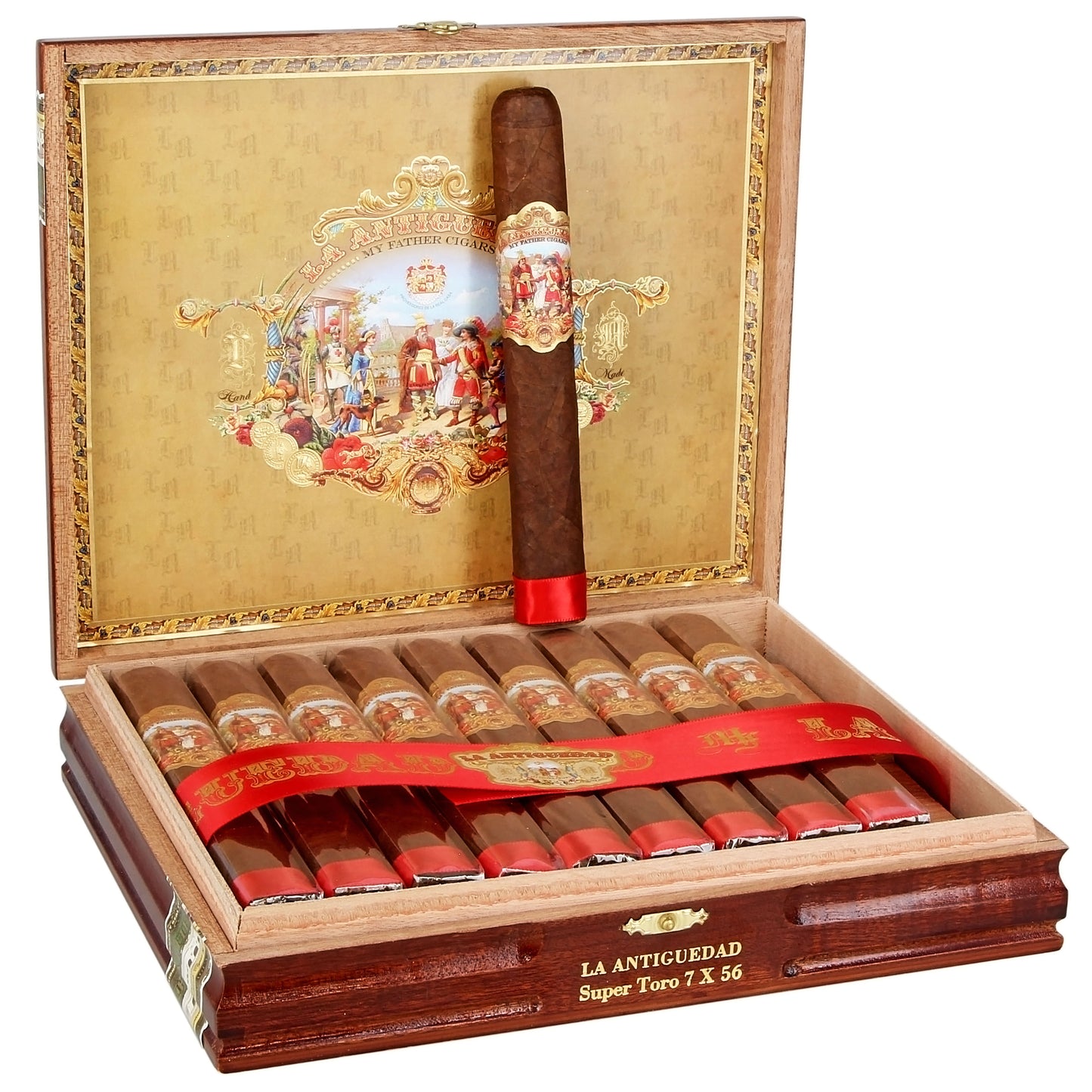 My Father Cigars La Antiguedad Super Toro - Shop Cigars Now - - Box Pressed, Double Corona, Ecuadorian Habano Wrapper, Full, Nicaragua