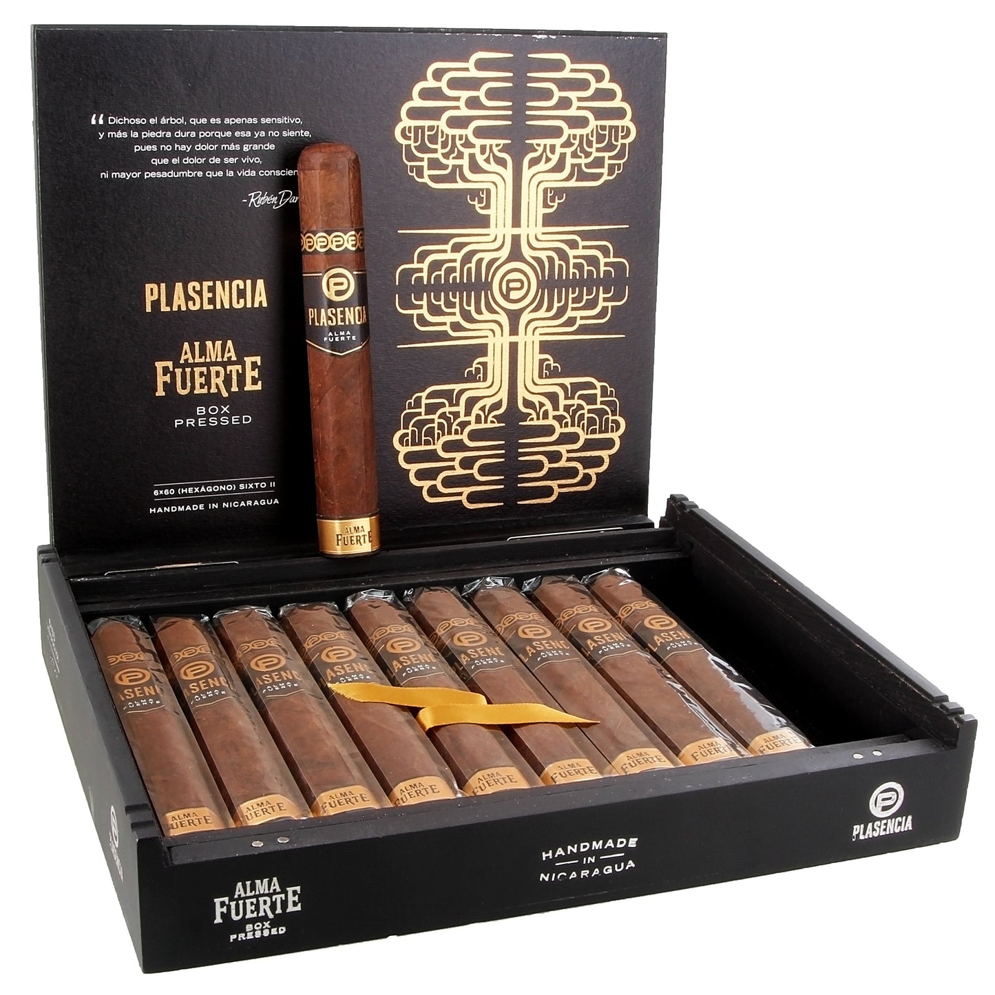 Plasencia Alma Fuerte Sixto II - Shop Cigars Now - - Box Pressed, Medium, Nicaragua, Nicaraguan Wrapper, Toro