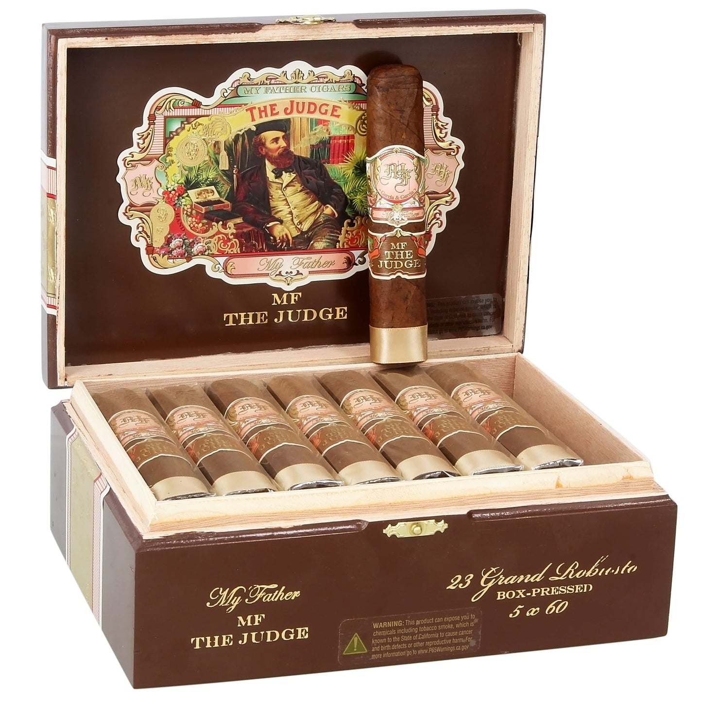 My Father Cigars MF The Judge Grand Robusto - Shop Cigars Now - - Ecuadorian Sumatra Seed Wrapper, Full, Nicaragua, Robusto