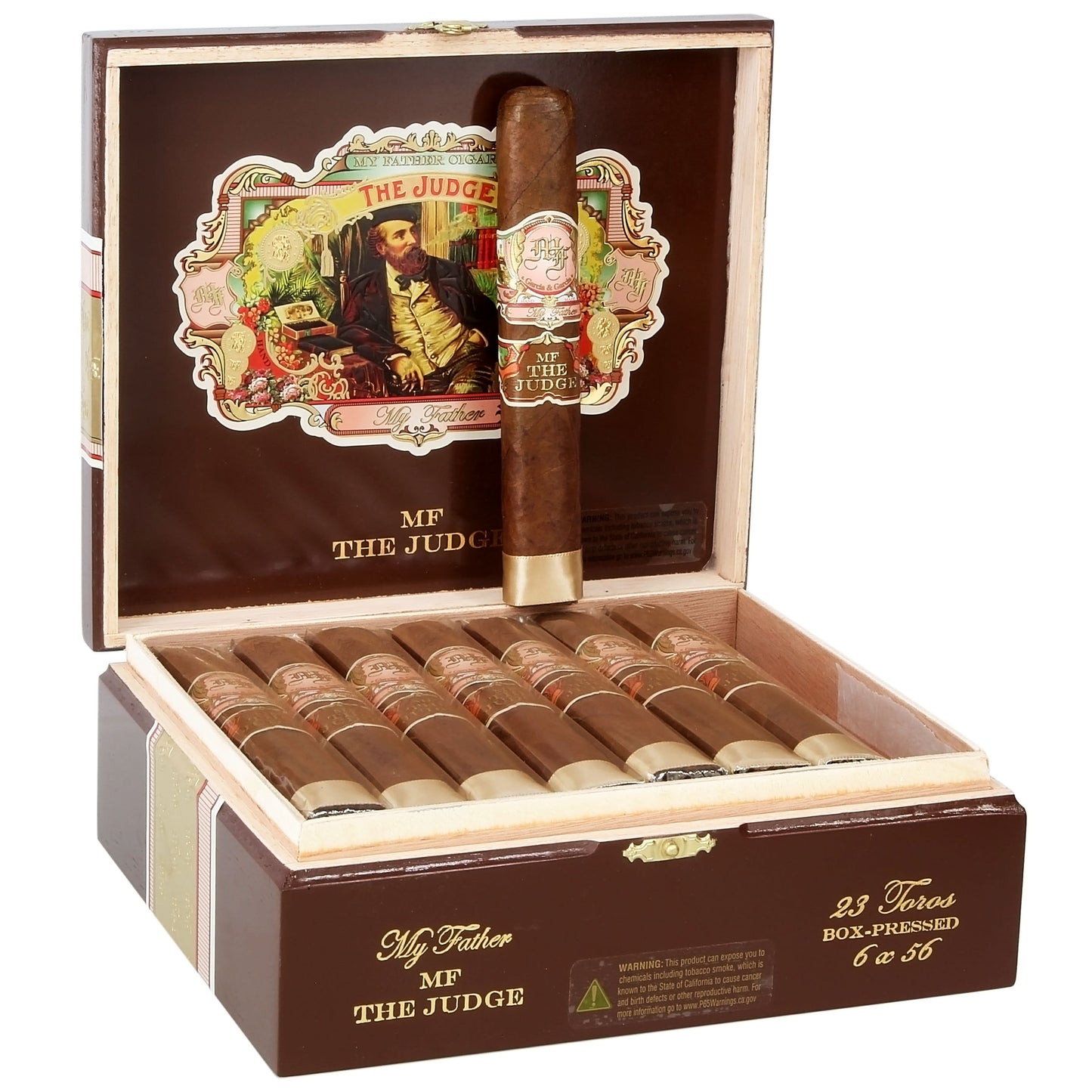 My Father The Judge Toro - Shop Cigars Now - - Ecuadorian Sumatra Seed Wrapper, Full, Nicaragua, Toro