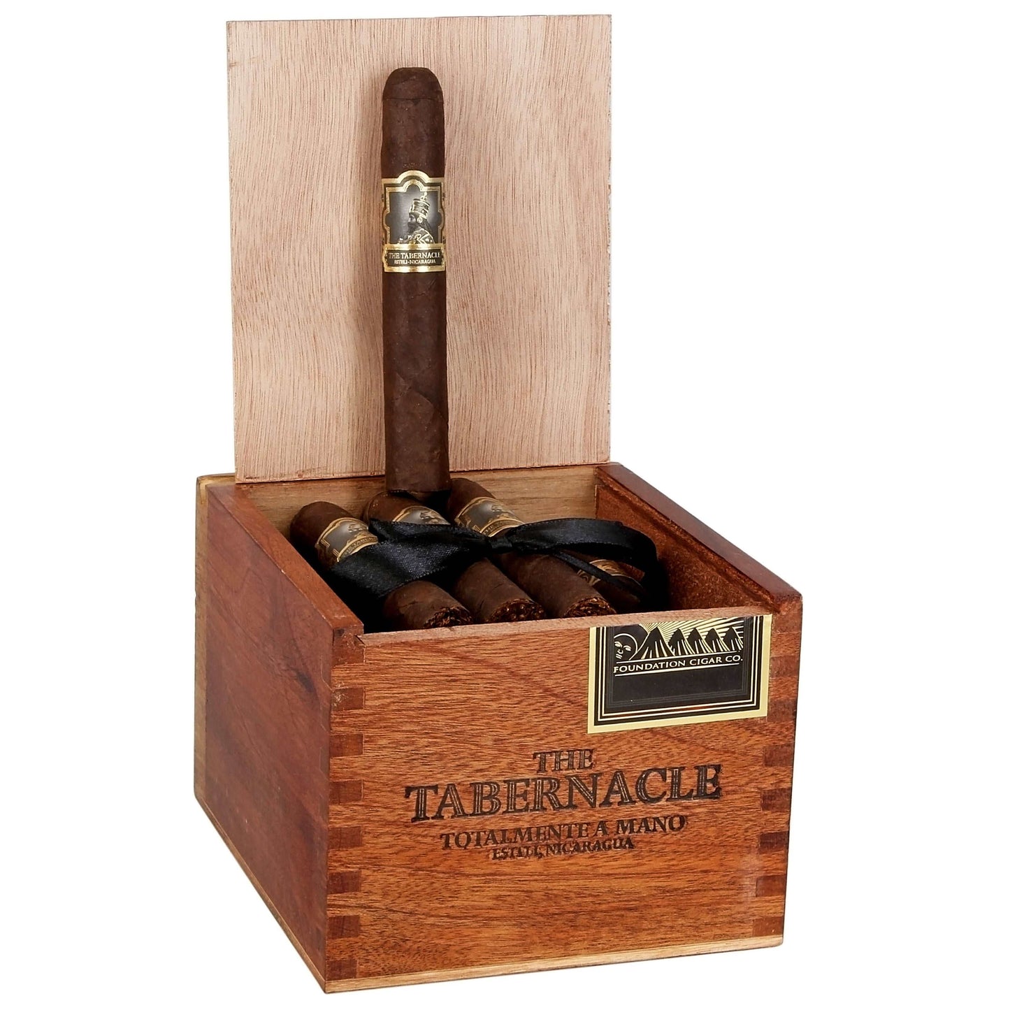 Foundation Cigar Co. The Tabernacle Robusto - Shop Cigars Now - - Full, Nicaragua, Robusto, USA Connecticut Broadleaf Wrapper