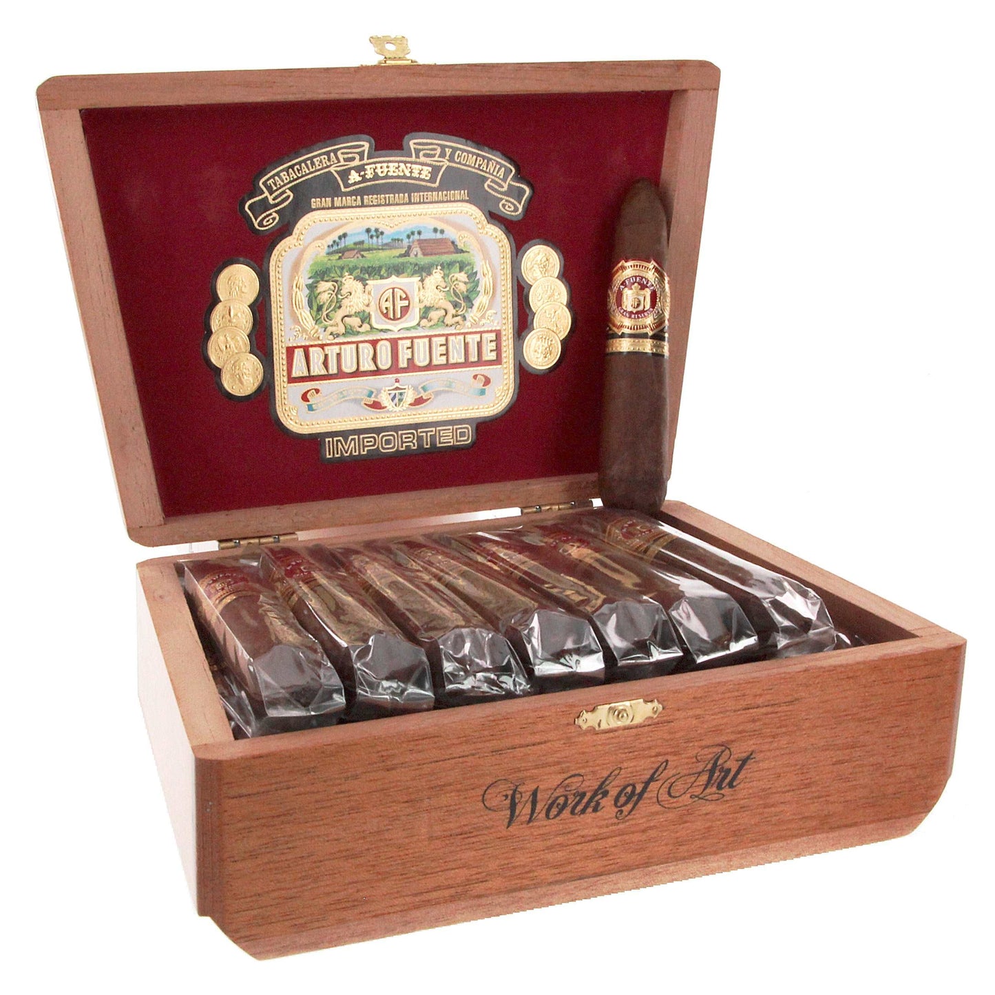 Arturo Fuente Hemingway Work Of Art - Shop Cigars Now - - Cameroon Wrapper, Dominican Republic, MEDIUM, Perfecto