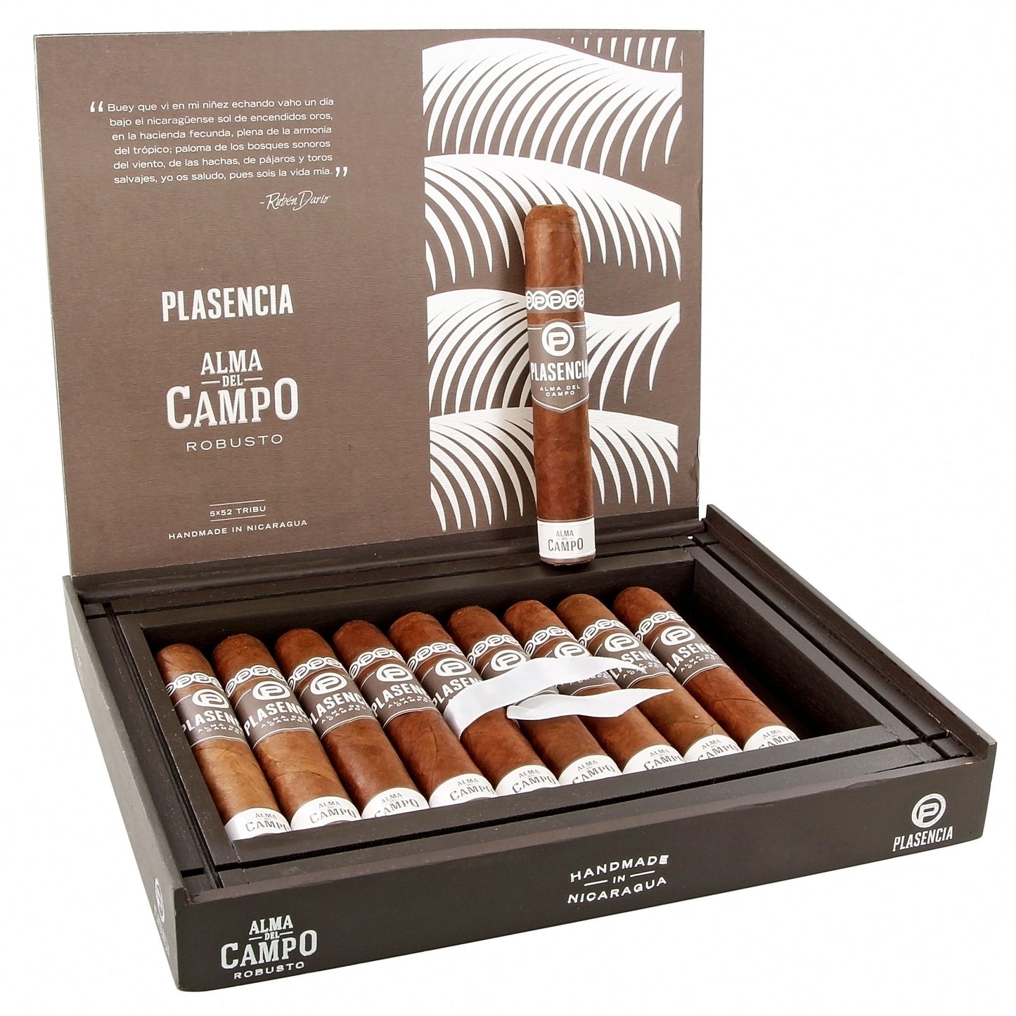 Plasencia Alma Del Campo Tribu - Shop Cigars Now - - Medium, Nicaragua, Nicaraguan Wrapper, Robusto