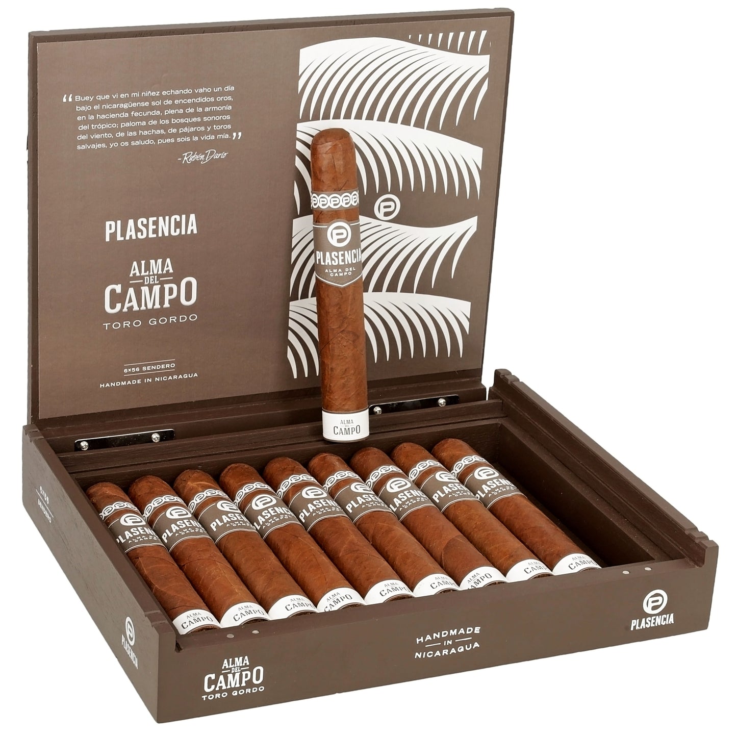 Plasencia Alma Del Campo Sendero - Shop Cigars Now - - Medium, Nicaragua, Nicaraguan Wrapper, Toro