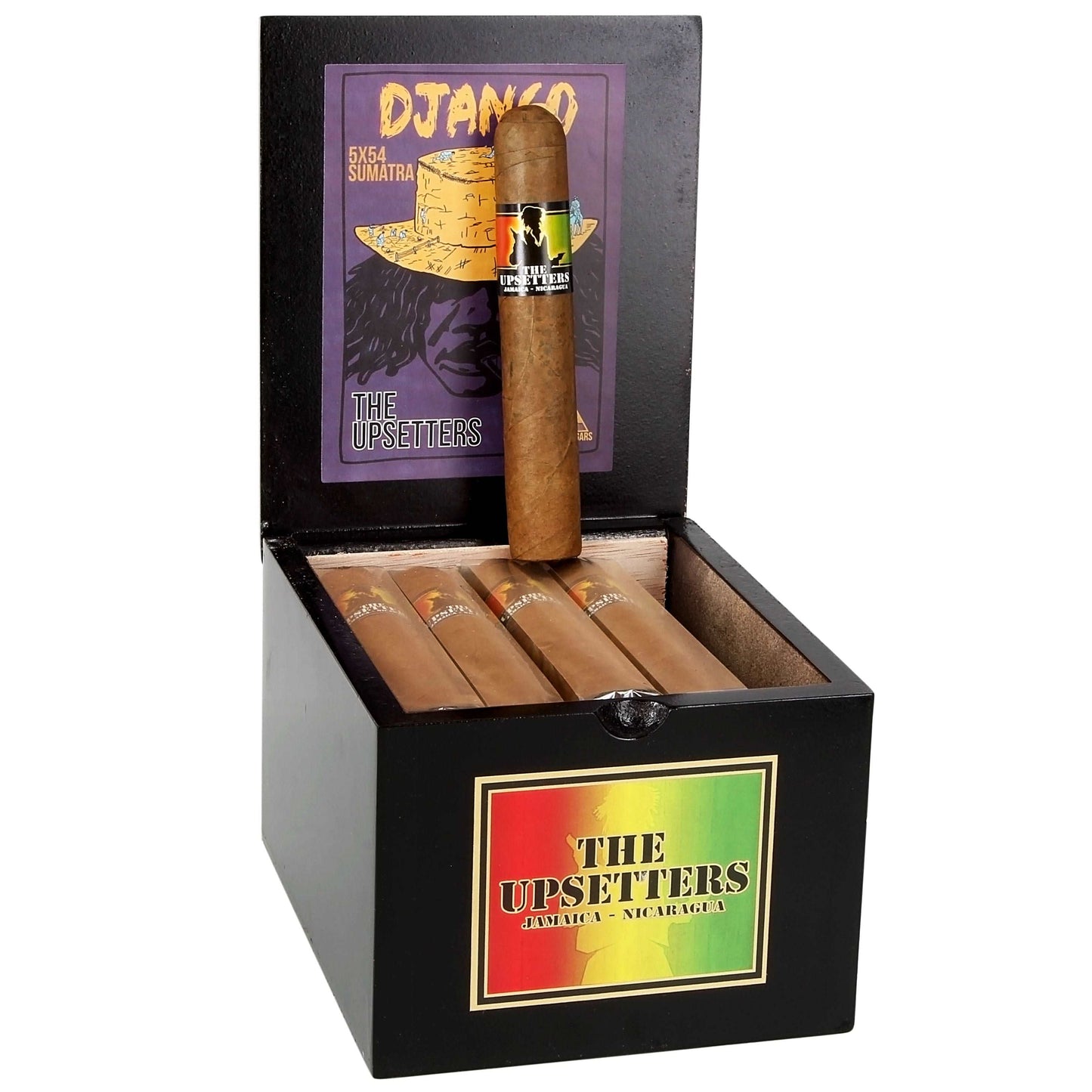 Foundation The Upsetters Django - Shop Cigars Now - - Medium, Nicaragua, Robusto, Sumatra Wrapper