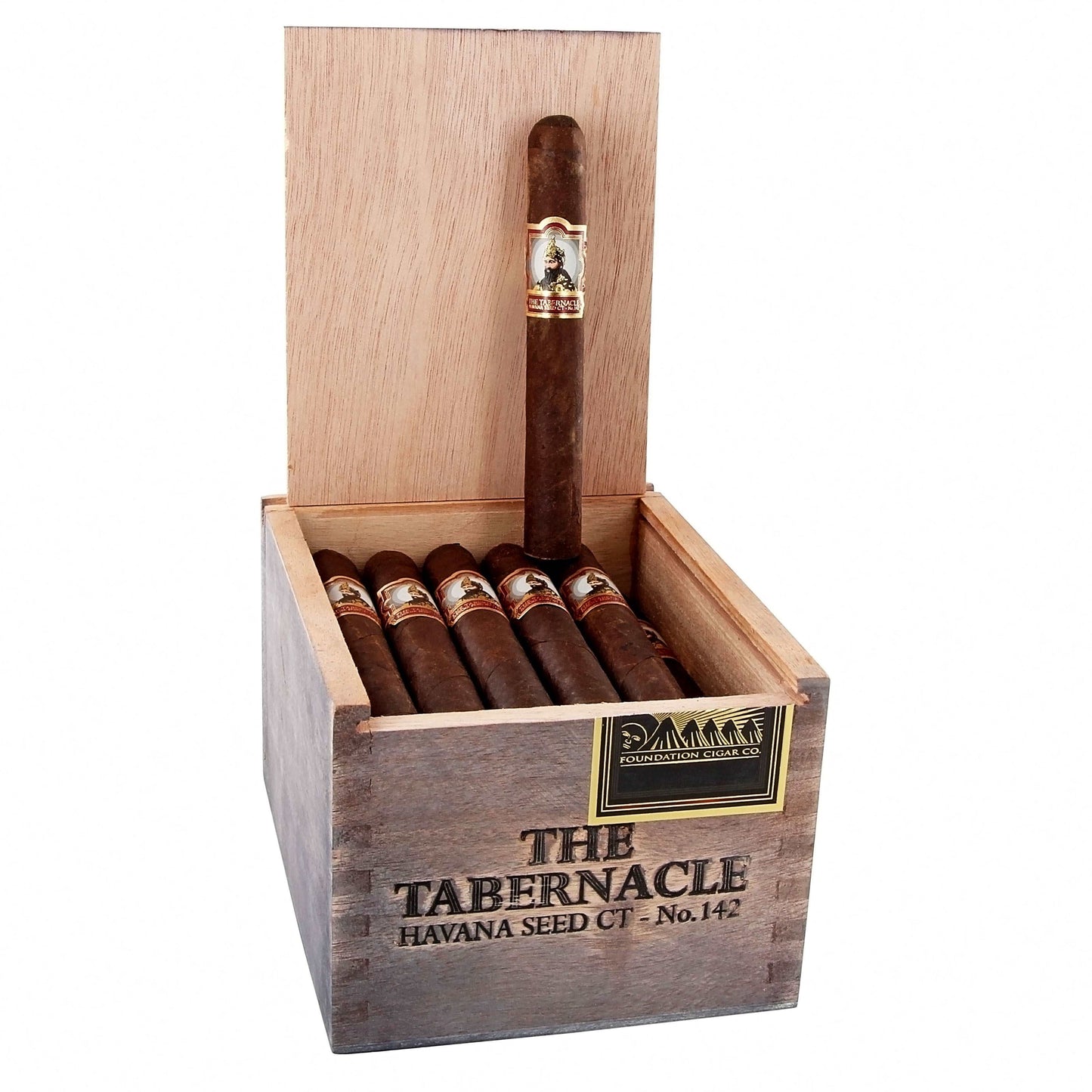 Foundation Cigar Co. Tabernacle Havana Seed CT No. 142 Corona - Shop Cigars Now - -