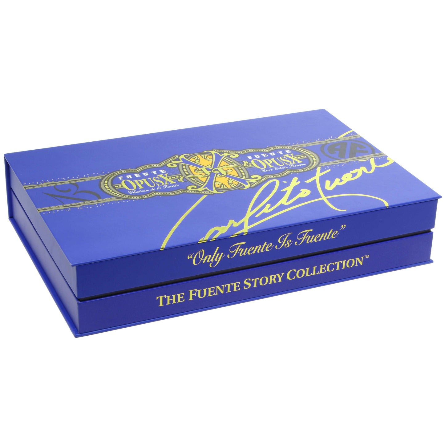 Arturo Fuente Opus X Story Blue 4 Cigar Ashtray - Shop Cigars Now - -