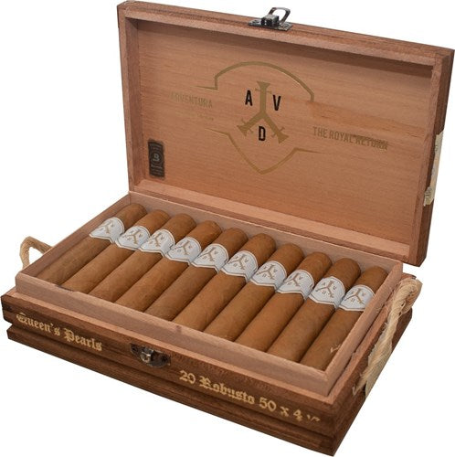 ADVentura The Royal Return Kings Pearls - Shop Cigars Now - - Connecticut Broadleaf Wrapper, Corona, Dominican Republic, Medium
