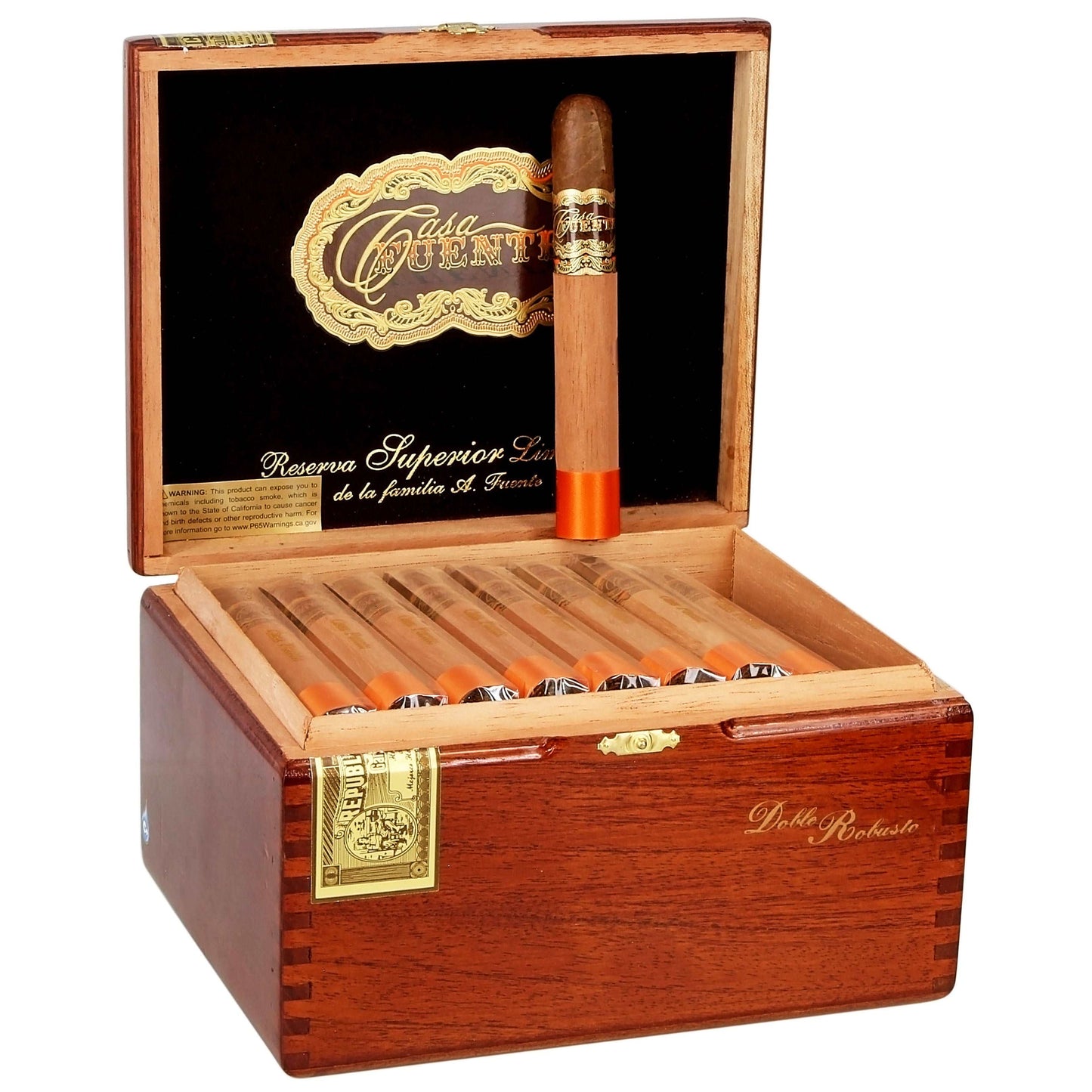 Arturo Fuente Casa Fuente Double Robusto - Shop Cigars Now - - Cameroon Wrapper, Dominican Republic, Full, Robusto