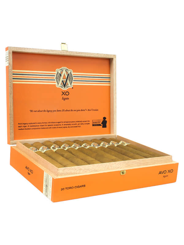 AVO XO Legato Toro - Shop Cigars Now - - Dominican Republic, Ecuadorian Connecticut Shade Wrapper, Medium, Robusto