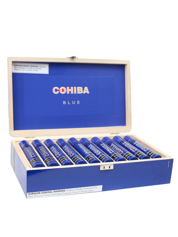 Cohiba Blue Robusto Tubo - Shop Cigars Now - - Dominican Republic, Honduran Wrapper, MEDIUM, Robusto