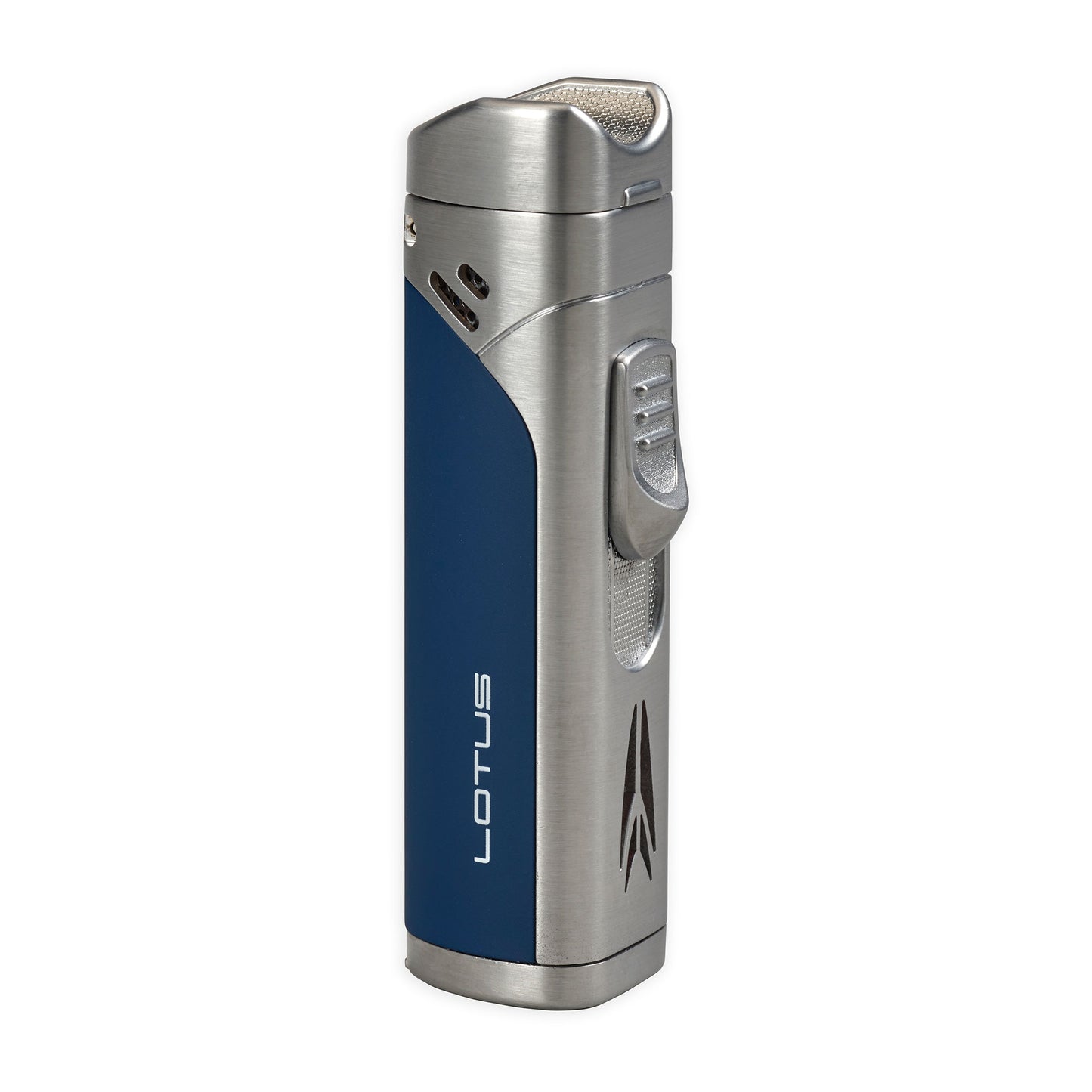 Monarch Quad Torch Flame Lighter (Chrome) - Shop Cigars Now - -