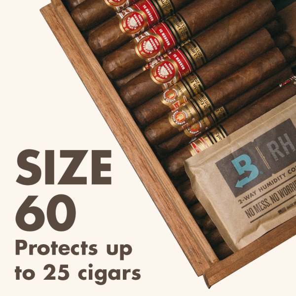 Boveda 75% Size 60 25 Cigars - Shop Cigars Now - -