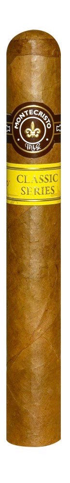 Montecristo Classic Series El Conde En Tubo - Shop Cigars Now - - Dominican Republic, Mild-Medium, Select Connecticut Shade Wrapper, Toro