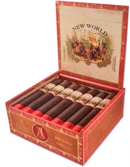 AJ Fernandez New World Oscuro Gordo - Shop Cigars Now - - Box Pressed, Dark Nicaragua Wrapper, Gordo, Medium-Full, Nicaragua