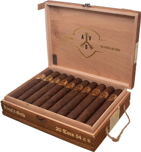 ADVentura The Royal Return Kings Gold Toro - Shop Cigars Now  -  - Connecticut Broadleaf Wrapper, Dominican Republic, MEDIUM, Toro