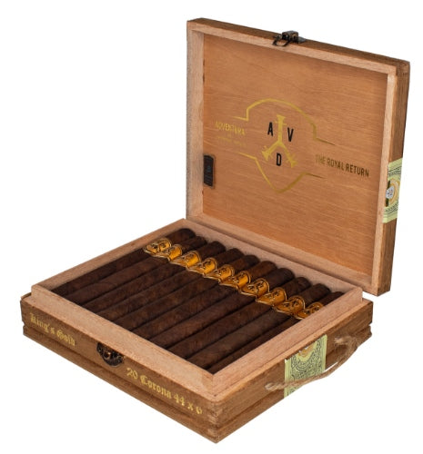 ADVentura The Royal Return Kings Gold Corona - Shop Cigars Now  -  - Connecticut Broadleaf Wrapper, Corona, Dominican Republic, Medium