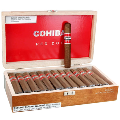 Cohiba Robusto Red Dot - Shop Cigars Now  -  - Cameroon Wrapper, Dominican Republic, MEDIUM, Robusto