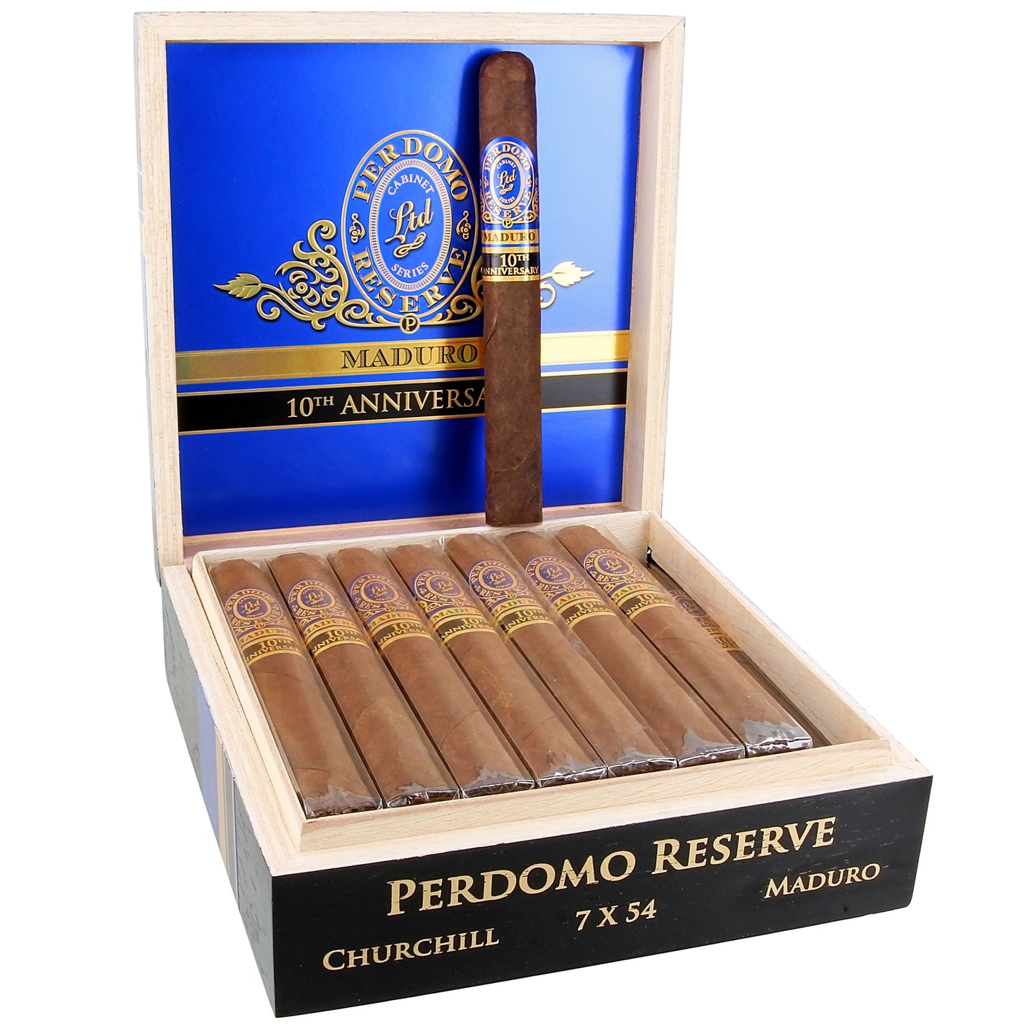 Perdomo Reserve 10th Anniversary Maduro Churchill - Shop Cigars Now  -  - Double Corona, Medium, Nicaragua, Nicaraguan Wrapper