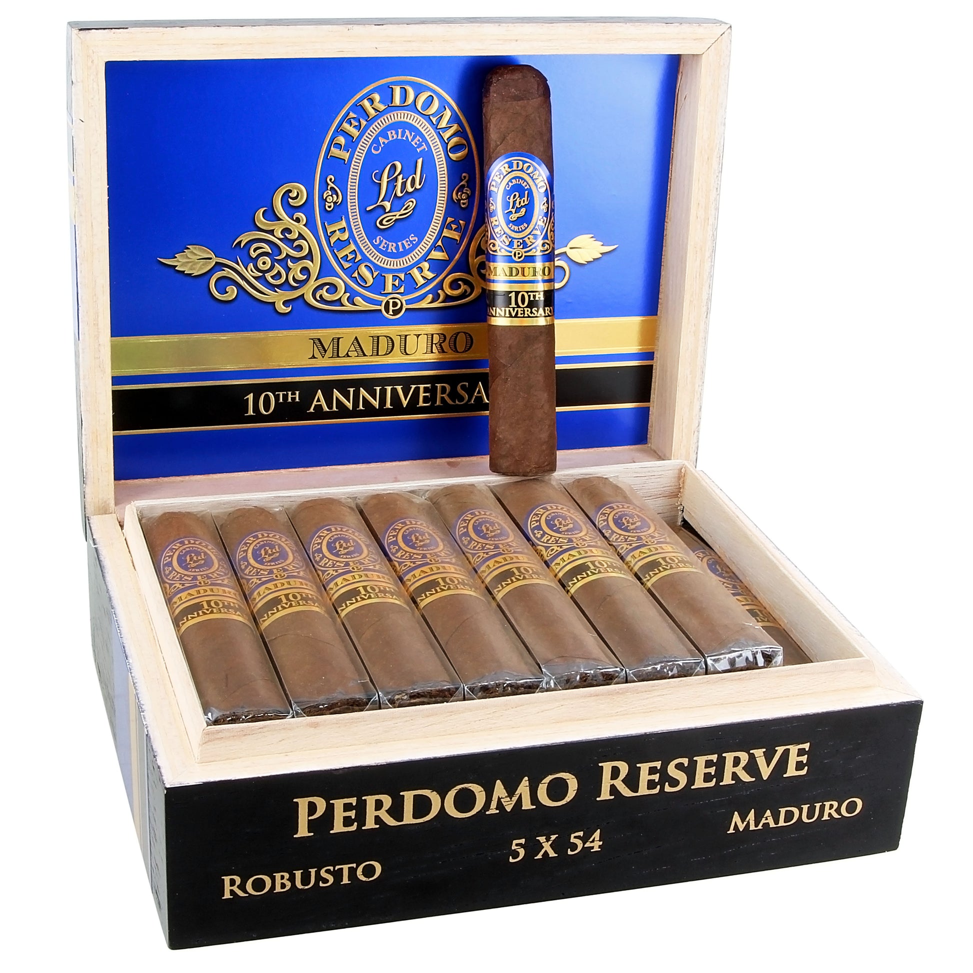 Perdomo Reserve 10th Anniversary Maduro Robusto - Shop Cigars Now  -  - Medium, Nicaragua, Nicaraguan Wrapper, Robusto