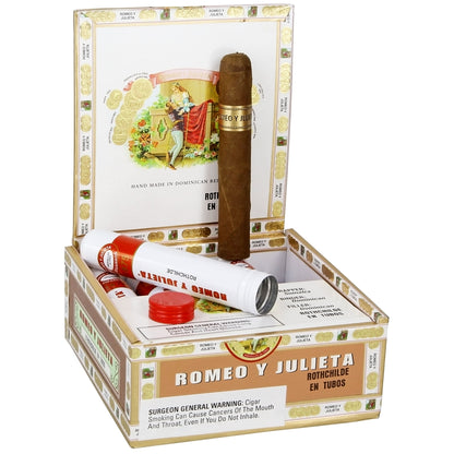 Romeo y Julieta 1875 Rothchilde en Tubo - Shop Cigars Now  -  - Dominican Republic, Java TBN Wrapper, Mild, Robusto