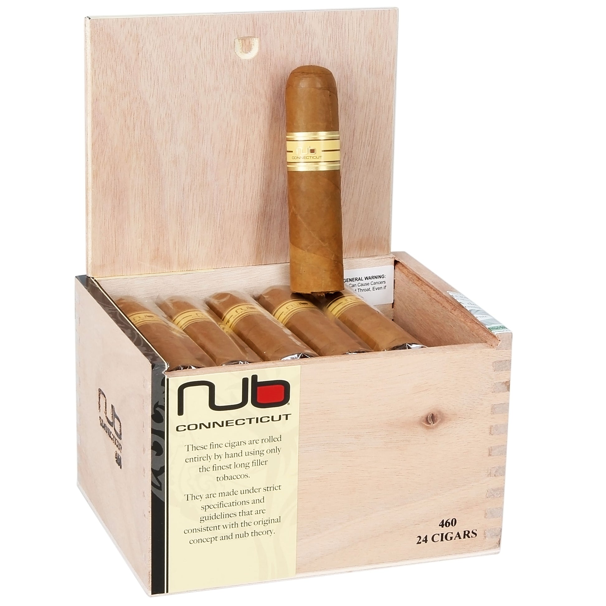 Oliva Nub 460 Connecticut - Shop Cigars Now  -  - Ecuadorian Connecticut Shade Wrapper, Medium, Nicaragua, Robusto