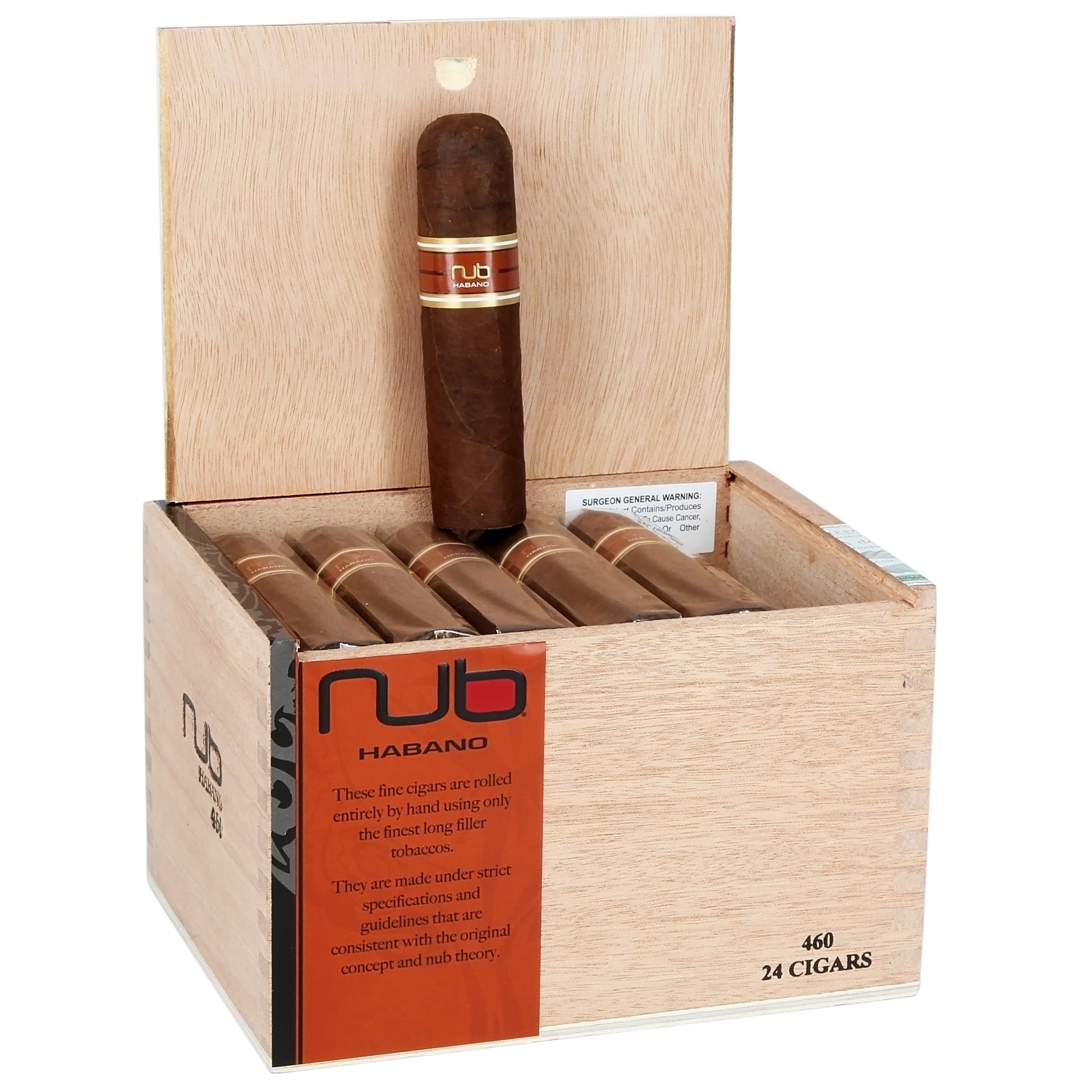 Oliva Nub 460 Habano - Shop Cigars Now  -  - Full, Habano Wrapper, Nicaragua, Robusto