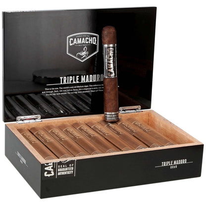 Camacho Triple Maduro Gordo (Super Toro) - Shop Cigars Now  -  - Full, Honduras, San Andres Mexican Maduro Wrapper, Toro