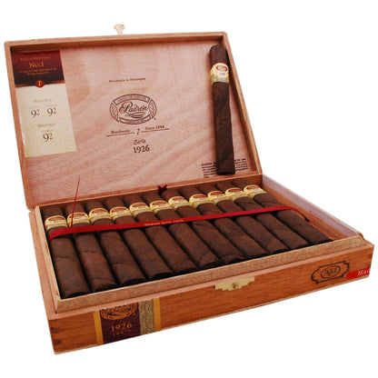 Padron Serie 1926 No. 1 Maduro - Shop Cigars Now  -  - Box Pressed, Double Corona, Full, Nicaragua, Nicaraguan Wrapper