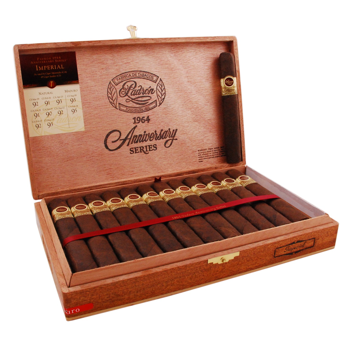 Padron 1964 Anniversary Imperial Maduro - Shop Cigars Now  -  - Full, Nicaragua, Nicaraguan Wrapper, Toro