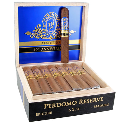 Perdomo Reserve 10th Anniversary Maduro Epicure - Shop Cigars Now  -  - Medium, Nicaragua, Nicaraguan Wrapper, Toro