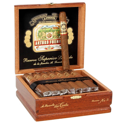 Arturo Fuente Don Carlos No. 3 - Shop Cigars Now  -  - Cameroon Wrapper, Corona, Dominican Republic, FULL