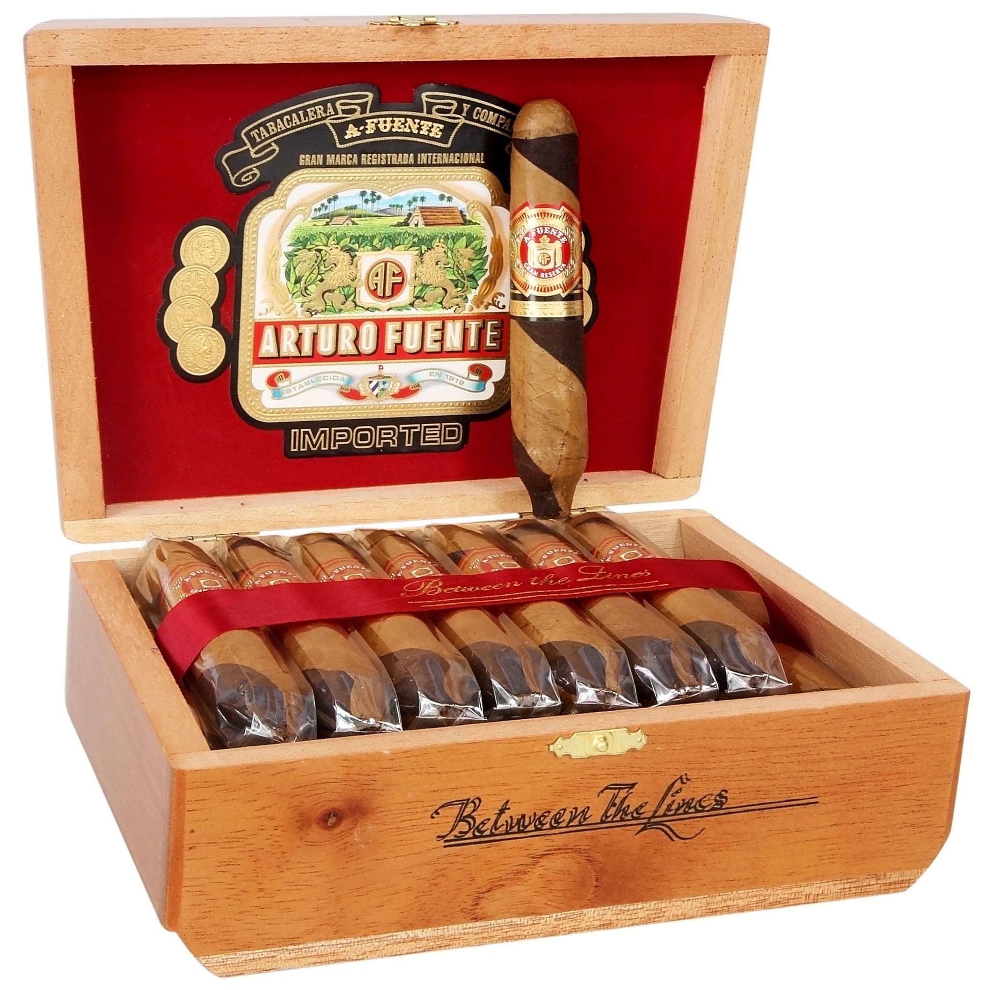 Arturo Fuente Hemingway Between The Lines - Shop Cigars Now  -  - Dominican Republic, Dominican Republic Wrapper, MEDIUM, Perfecto