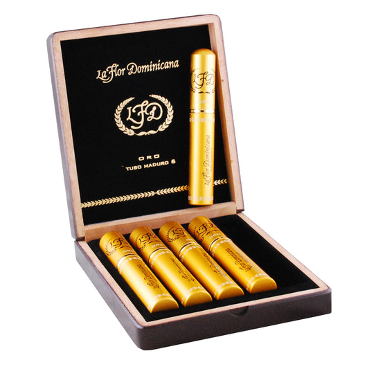 La Flor Dominicana Oro Tubo No.6 Maduro - Shop Cigars Now  -  - Dominican Republic, Full, Nicaraguan Wrapper, Toro