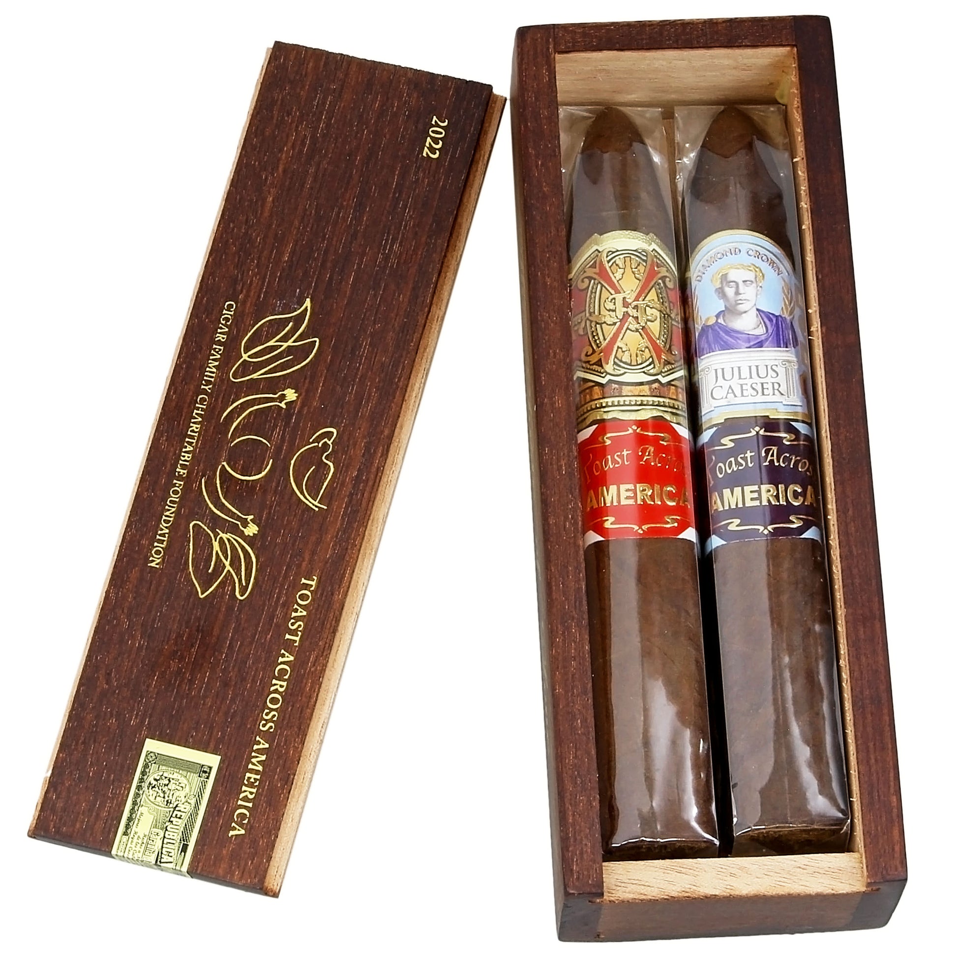 J.C.Newman CFCF TOAST 2022 - Shop Cigars Now  -  - Dominican Republic, Full, Medium, Medium-Full, Sampler, Torpedo