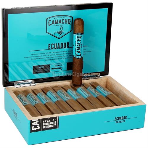 Camacho Ecuador Robusto - Shop Cigars Now  -  - Ecuadorian Habano Wrapper, Full, Honduras, Robusto