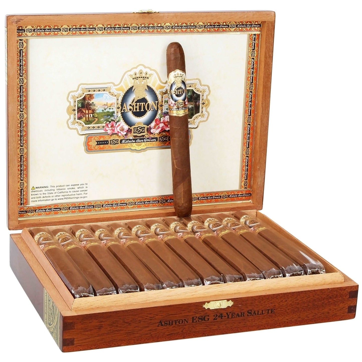 Ashton ESG 24-Year Salute - Shop Cigars Now  -  - Dominican Republic, Dominican Wrapper, Medium, Perfecto