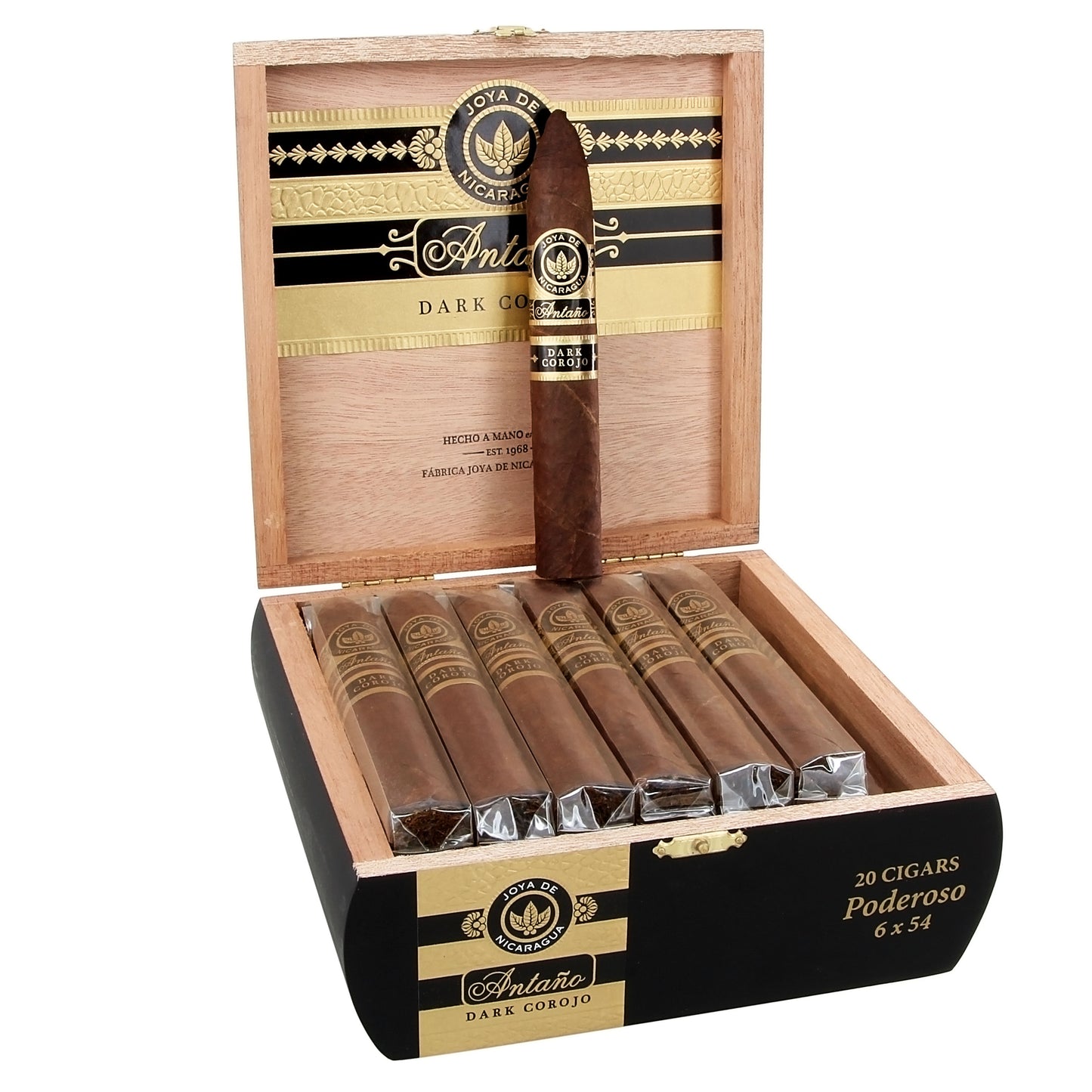 Joya de Nicaragua Antano Dark Corojo Poderoso - Shop Cigars Now  -  - Full, Nicaragua, Nicaraguan Corojo Wrapper, Toro