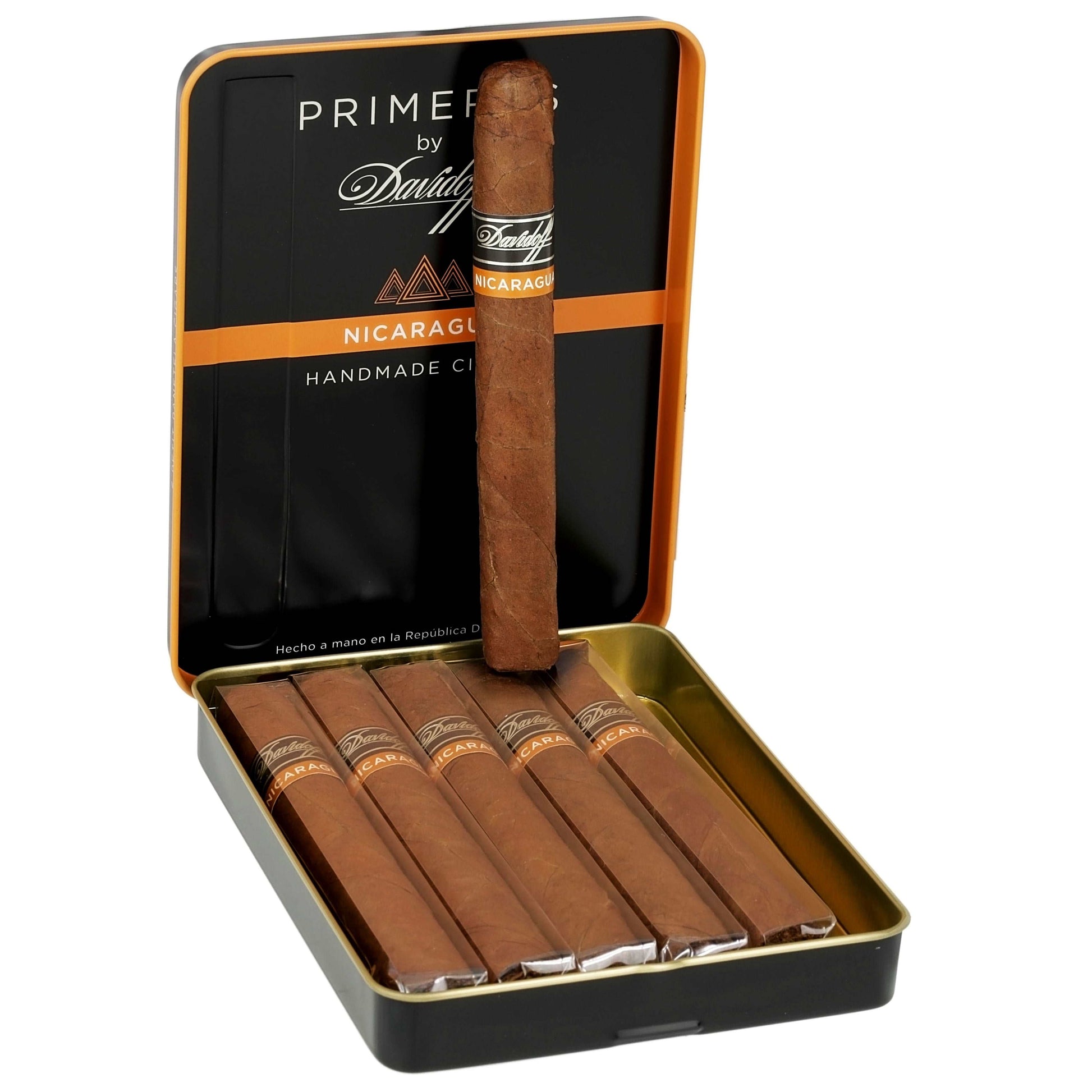 Davidoff Nicaragua Primeros - Shop Cigars Now  -  - Dominican Republic, MILD, Nicaraguan Habano Wrapper, Short Panatela