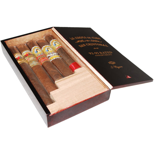 La Aroma de Cuba & San Cristobal 93Rated Assortment - Shop Cigars Now  -  - Medium, Medium-Full, Mild-Medium, Robusto, Sampler, Toro