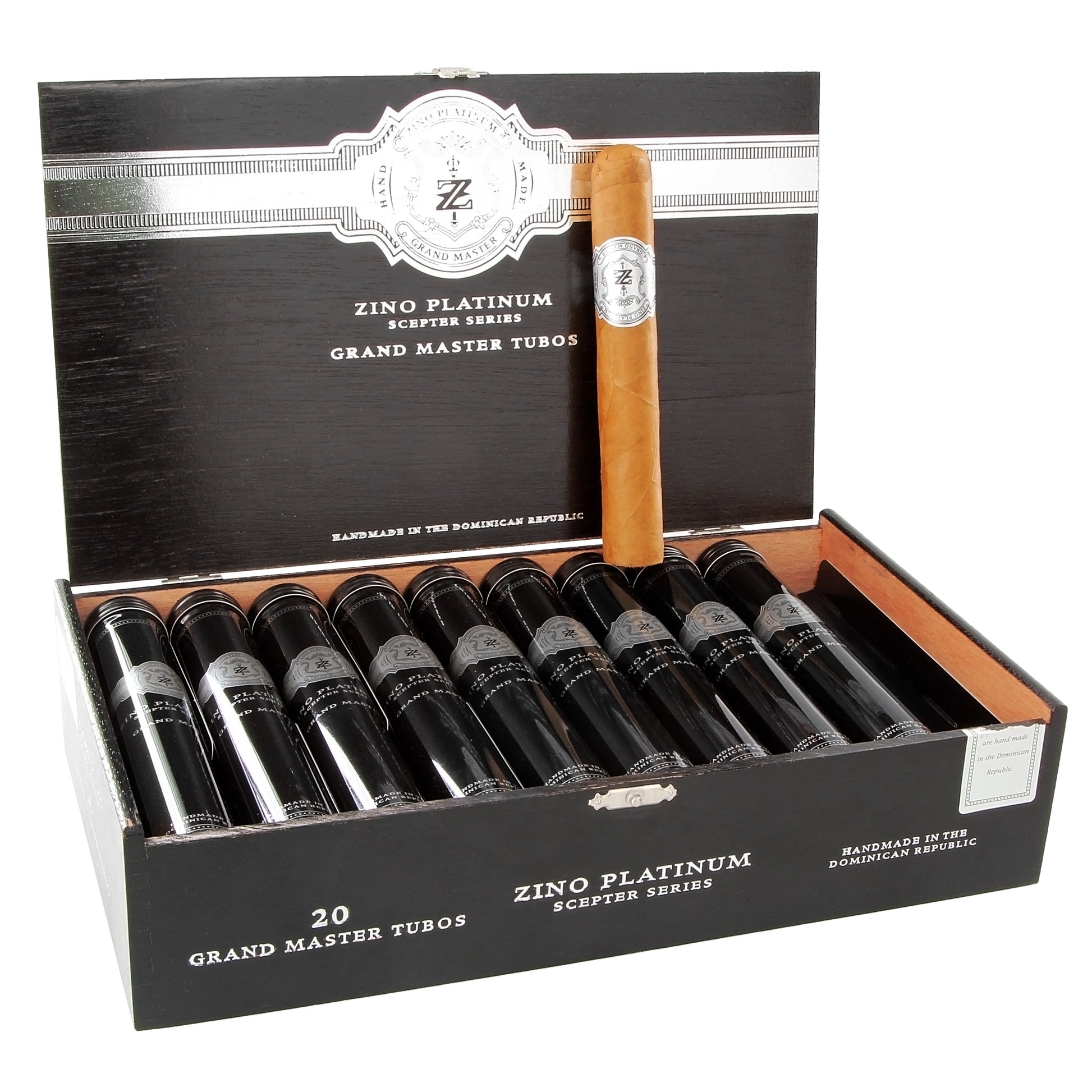 Zino Platinum Scepter Series Grand Master - Shop Cigars Now  -  - Dominican Republic, Ecuadorian Connecticut Shade Wrapper, Mild, Robusto