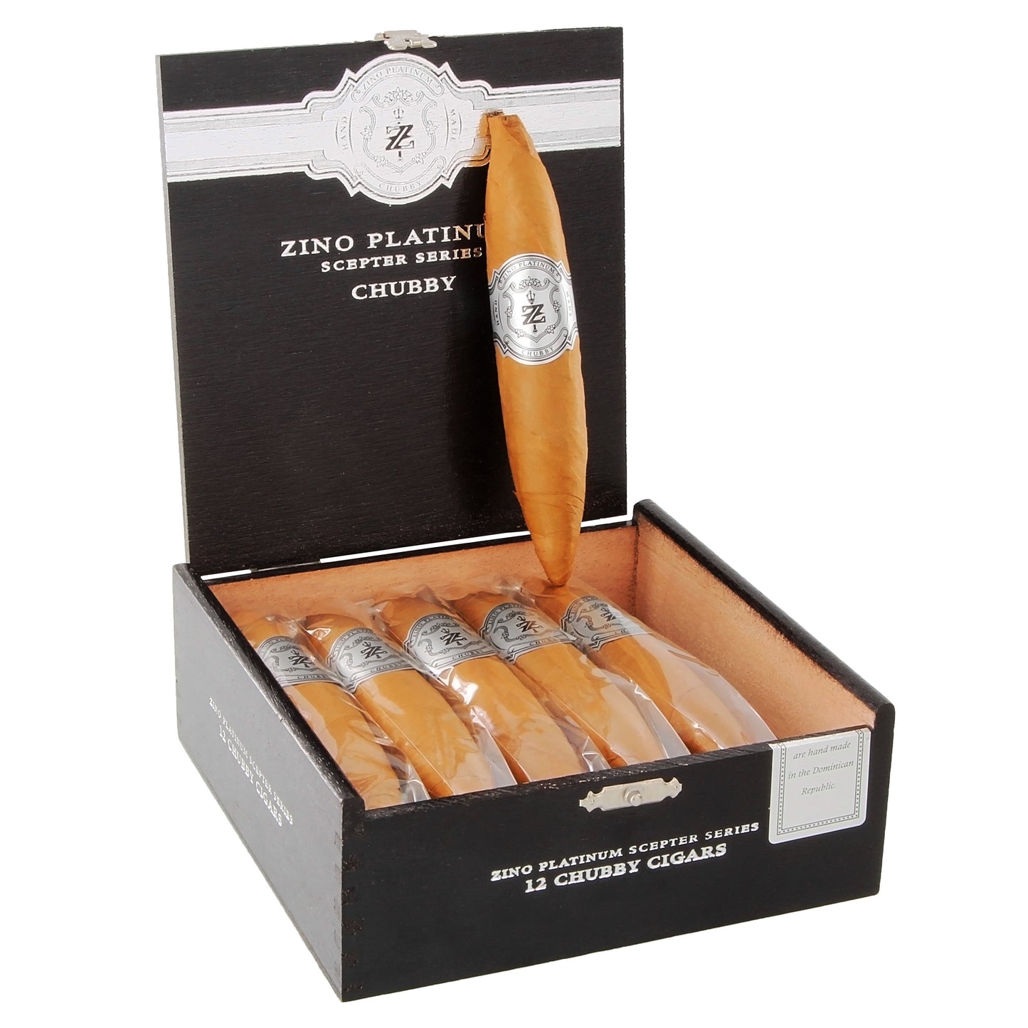 Zino Platinum Scepter Series Chubby - Shop Cigars Now  -  - Dominican Republic, Ecuadorian Connecticut Shade Wrapper, Mild, Perfecto