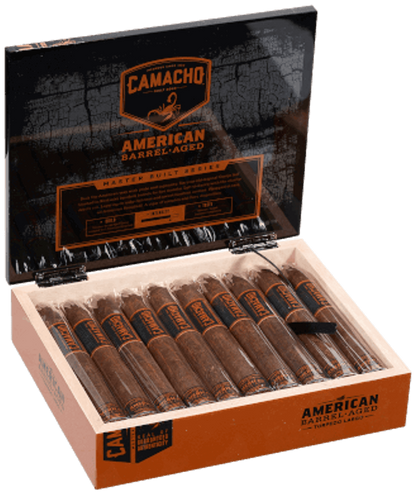 Camacho American Barrel Aged Torpedo Largo - Shop Cigars Now  -  - Honduras, Medium, Torpedo