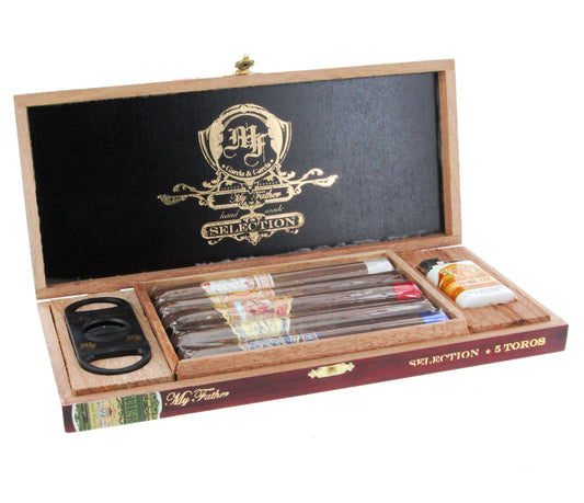 My Father Cigars MF Selection Sampler of 5 Toros - Shop Cigars Now  -  - Sampler, Toro