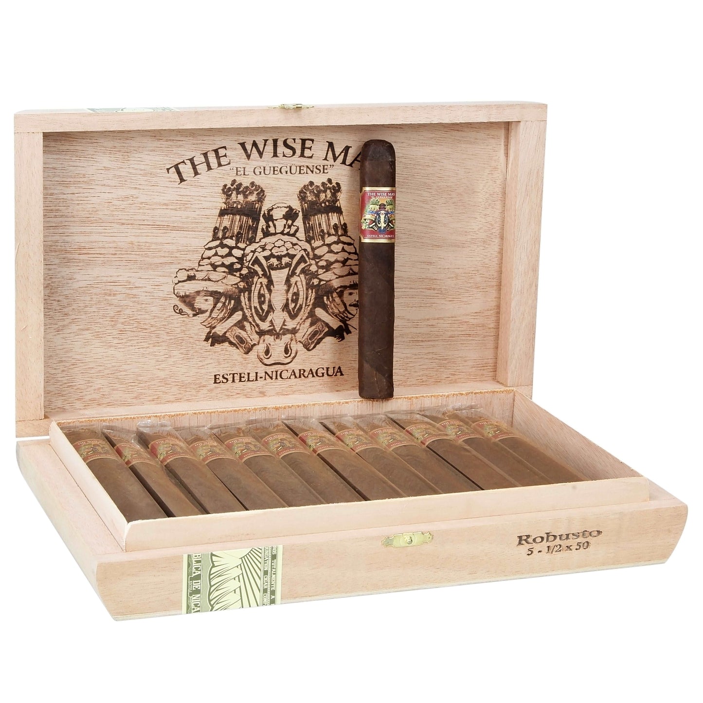 Foundation Cigar Co. The Wise Man Maduro Robusto - Shop Cigars Now  -  - Full, Nicaragua, Robusto, San Andres Mexican Maduro Wrapper