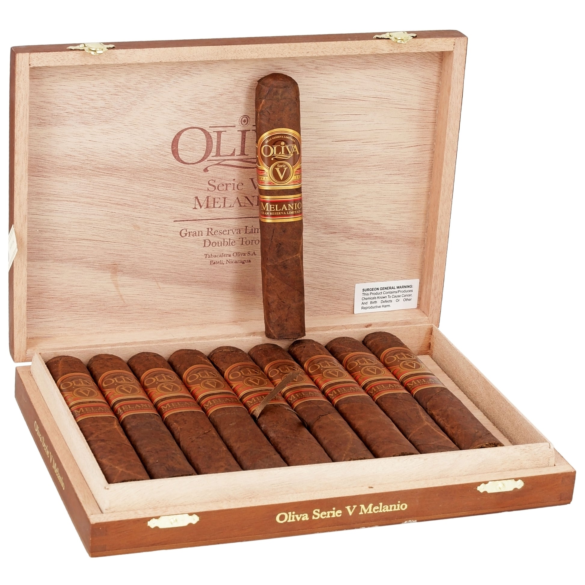 Oliva Serie V Melanio Double Toro - Shop Cigars Now  -  - Ecuadorian Sumatra Seed Wrapper, Medium, Nicaragua, Toro