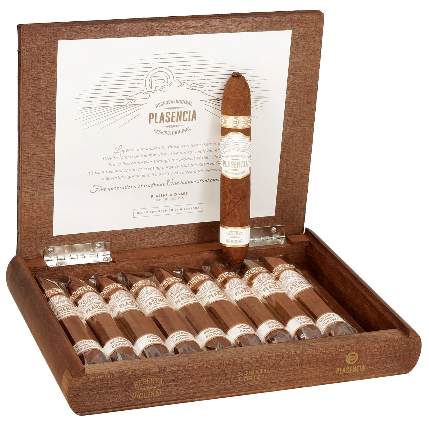 Plasencia Reserva Original Cortez - Shop Cigars Now  -  - Medium, Nicaragua, Nicaraguan Wrapper, Perfecto