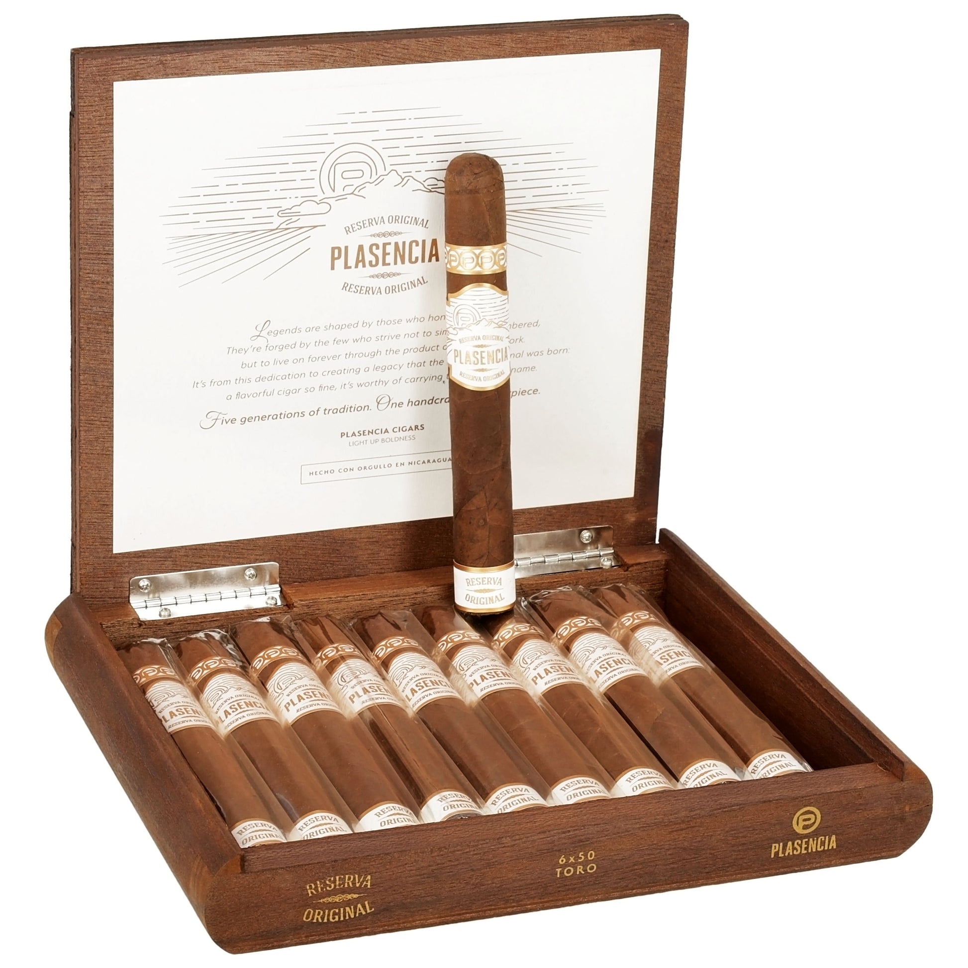 Plasencia Reserva Original Toro - Shop Cigars Now  -  - Medium, Nicaragua, Nicaraguan Wrapper, Toro